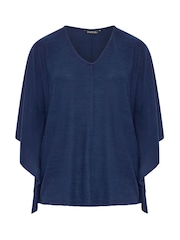 Evans Blue Flat Cape Top - Image 5 of 6