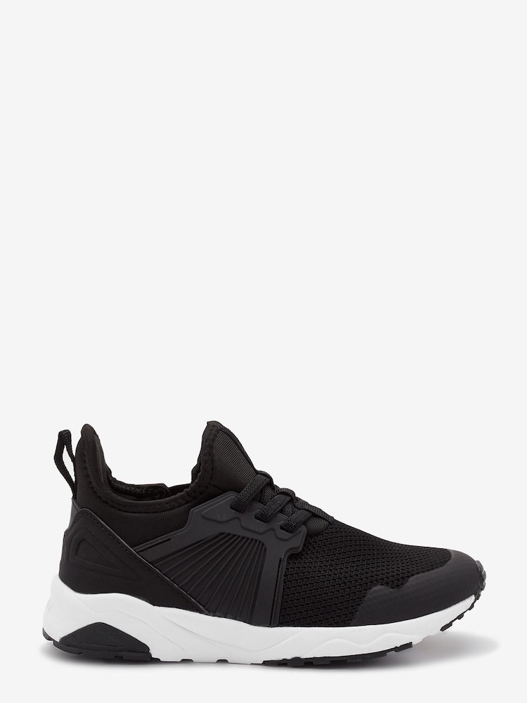 Elastic Lace Trainers - Image 1 of 4