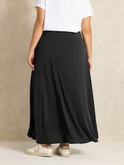 Evans Black Midi Skirt - Image 3 of 6