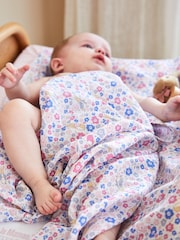 JoJo Maman Bébé Extra Large Pretty Beatrix Potter Print Muslin - Image 1 of 4