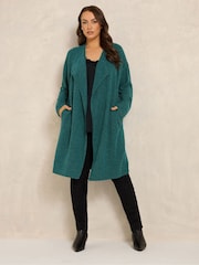 Verde - Cardigan Evans Waterfall - Imaginea 2 din 6