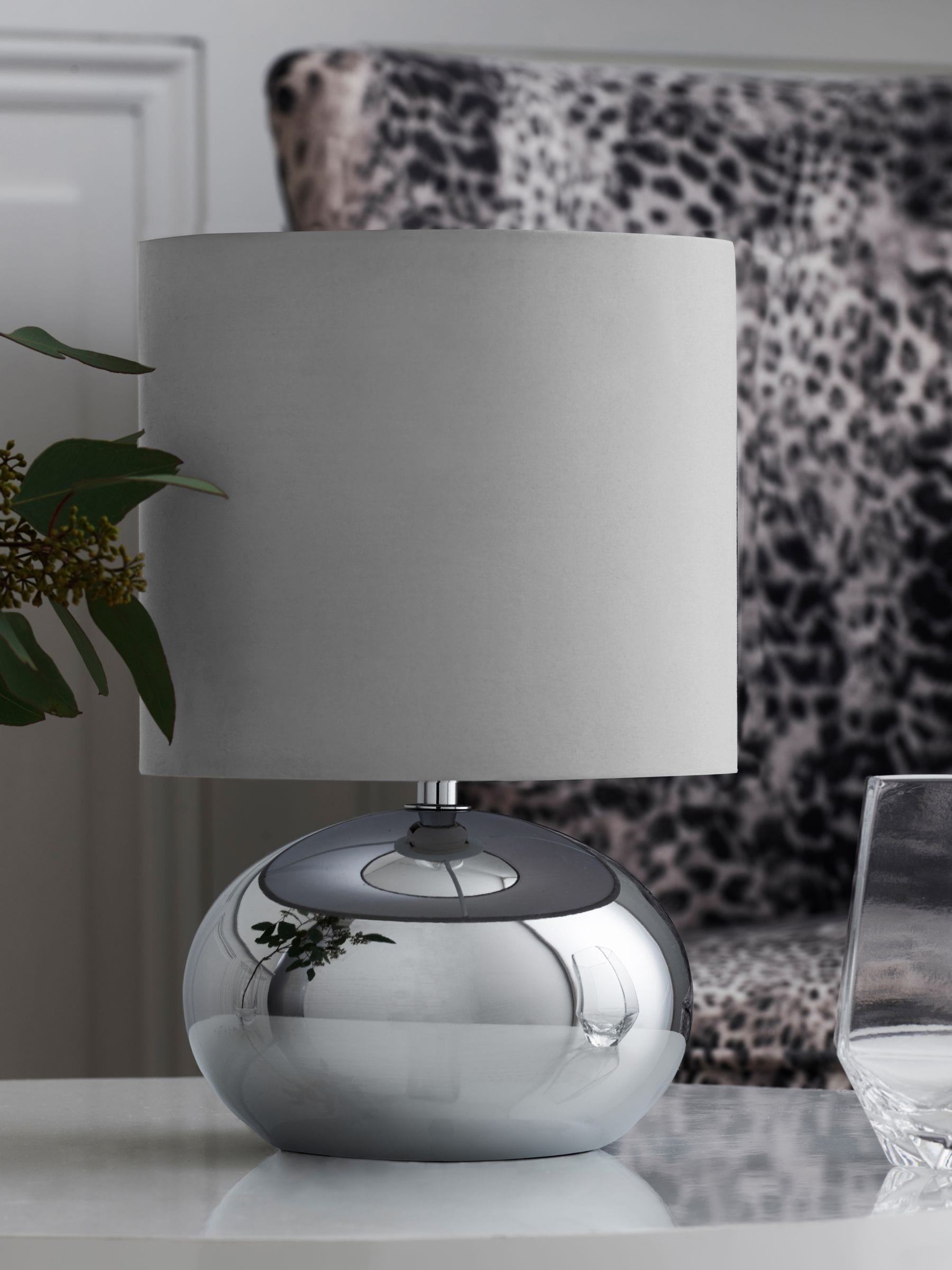 Next table lamps chrome outlet
