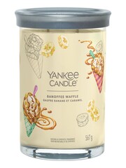 Yankee Candle Signature Large Tumbler Banoffee Waffle Scented Candle - Image 2 of 5