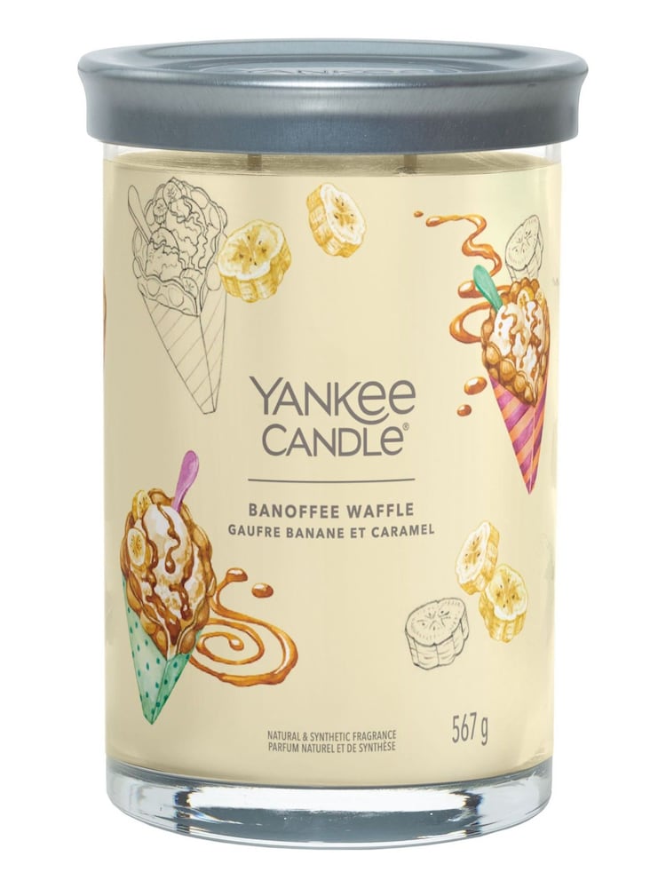 Yankee Candle Signature Large Tumbler Banoffee Waffle Scented Candle - Image 2 of 5