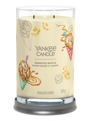 Yankee Candle Signature Large Tumbler Banoffee Waffle Scented Candle - Image 3 of 5