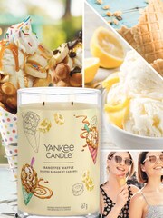 Yankee Candle Signature Large Tumbler Banoffee Waffle Scented Candle - Image 4 of 5