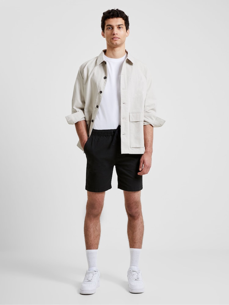 French Connection Black Onyx Rugby Shorts - Image 3 of 3