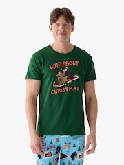 Hatley Green Wild About Christmas T-Shirt - Image 1 of 3