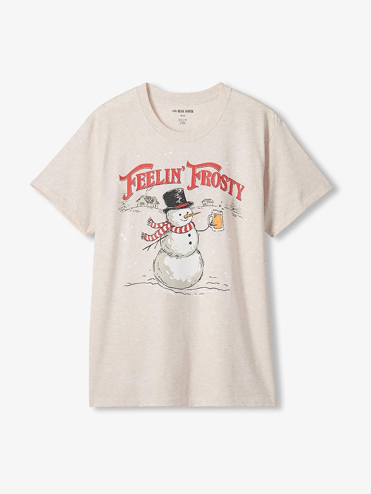 Hatley Natural Feeling Frosty Christmas Tee - Image 4 of 4 Hatley Natural Feeling Frosty Christmas Tee - Image 4 of 4