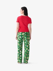 Hatley Green Paper Cut Christmas Pyjama Bottom - Image 3 of 4