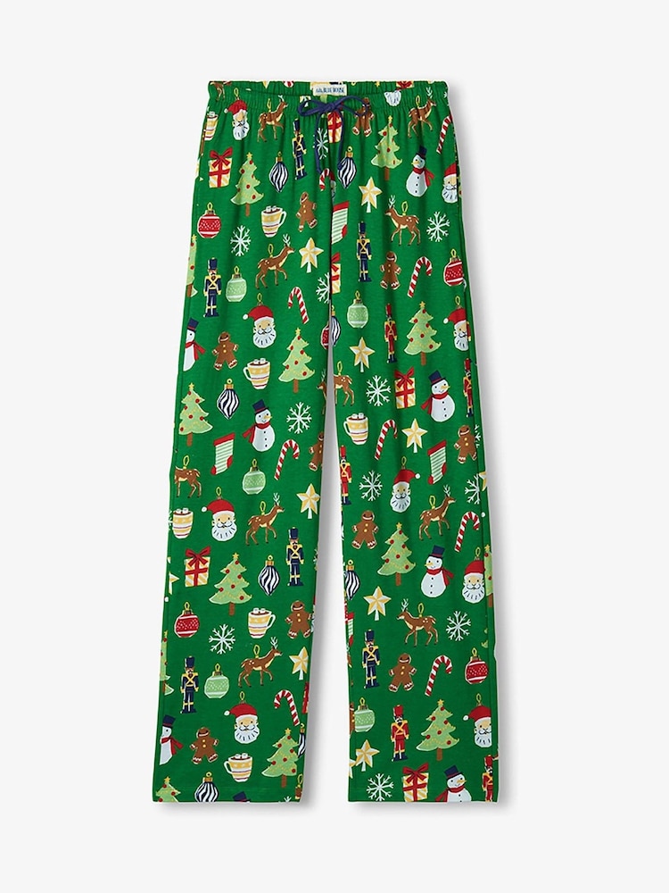 Hatley Green Paper Cut Christmas Pyjama Bottom - Image 4 of 4