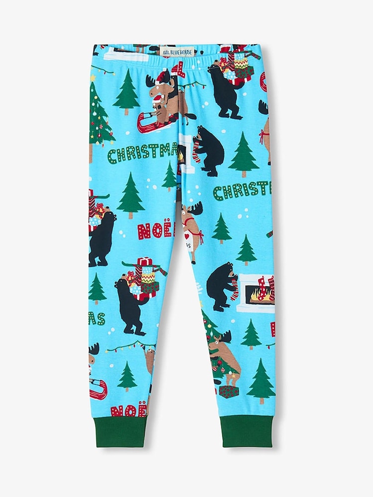 Hatley Red Snow Tired Kids Christmas Pyjamas Set - Image 3 of 3 Hatley Red Snow Tired Kids Christmas Pyjamas Set - Image 3 of 3