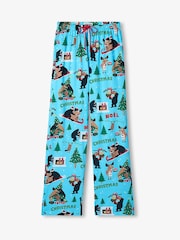Hatley Blue Wild About Christmas Pyjamas - Image 4 of 4
