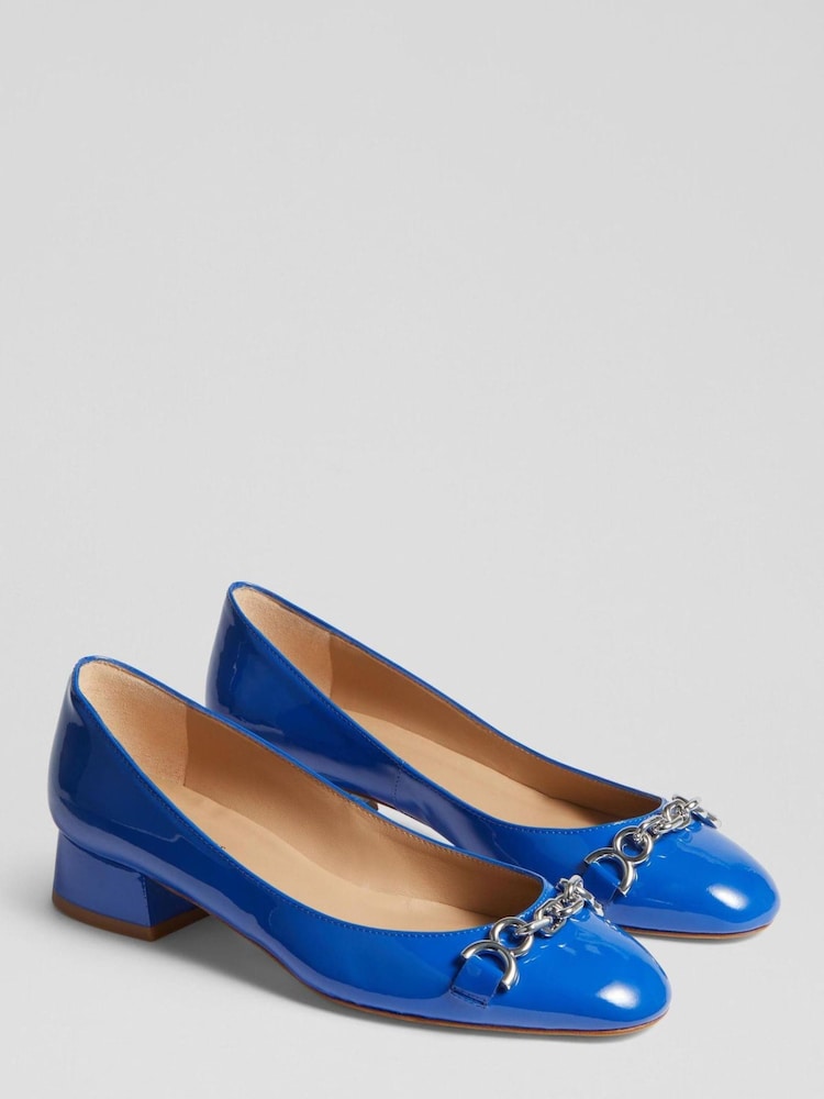 LK Bennett Blakely Patent Snaffle Pumps - Image 2 of 4 LK Bennett Blakely Patent Snaffle Pumps - Image 2 of 4