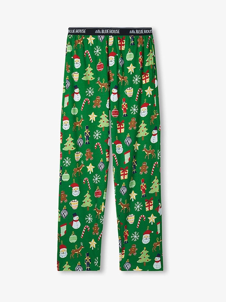Hatley Green Paper Cut Christmas Pyjamas - Image 4 of 4 Hatley Green Paper Cut Christmas Pyjamas - Image 4 of 4