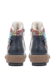 marine - pavers Bottes/Bottines cheville Coupe ample pour femme - Image 3 de 5