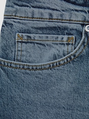 Reiss Mid Blue Athens Mid Rise Tapered Jeans - Image 6 of 6