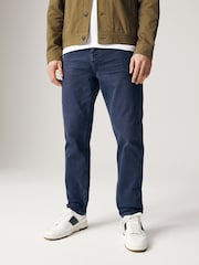 Blue Ink Regular Fit Overdyed Denim Jeans - Image 1 of 10