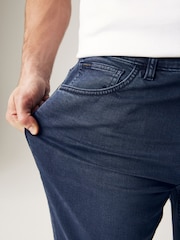 Blue Ink Regular Fit Overdyed Denim Jeans - Image 5 of 10