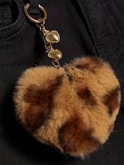 River Island Black Flared Jeans with Keychain - Image 4 of 4