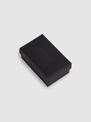 Reiss Gunmetal/Onyx Ardley Onyx Tie Bar - Image 5 of 5