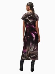 AllSaints Pink Etta Margeaux Dress - Image 2 of 8