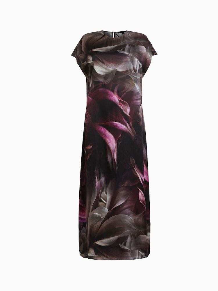 AllSaints Pink Etta Margeaux Dress - Image 8 of 8
