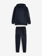 Navy Sporty Hoodie and Joggers Set (3-16yrs) - Image 1 of 4
