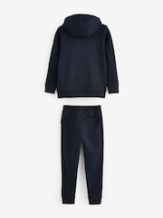 Navy Sporty Hoodie and Joggers Set (3-16yrs) - Image 2 of 4