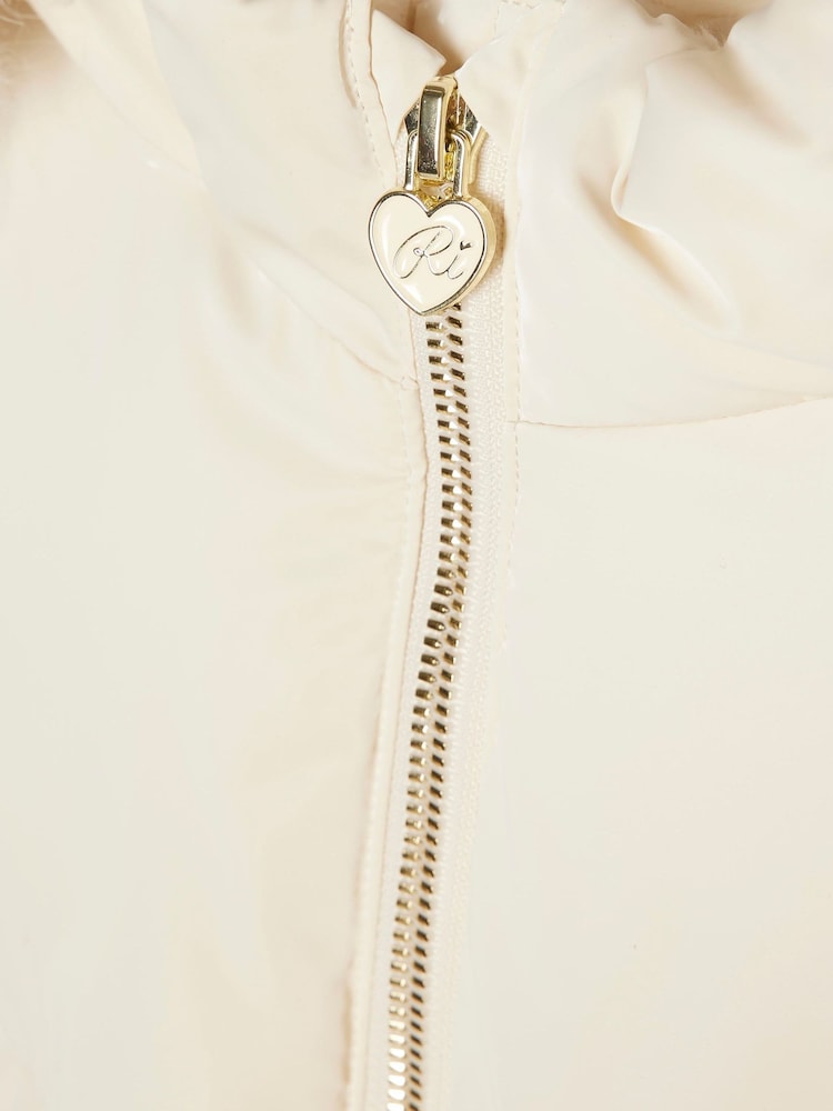 River Island Glam podstavljeni kaput s kapuljačom - Slika 6 od 6 River Island Glam podstavljeni kaput s kapuljačom - Slika 6 od 6