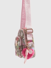 River Island Sticker Monogram Festival Bag - Slika 4 od 5