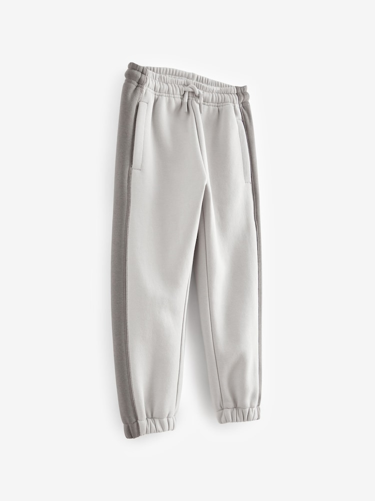 Grey Zip Neck Sweat Top and Jogger Set (3-16yrs) - Image 6 of 6 Grey Zip Neck Sweat Top and Jogger Set (3-16yrs) - Image 6 of 6