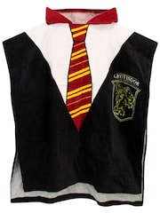 Character Black Harry Potter License Kids Printed Swim & Beach Towel Poncho - Image 3 of 4