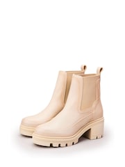 Moda in Pelle Chella Cleated Block Heels Chunky Ankle Boots - Image 2 of 4