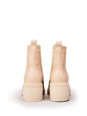 Moda in Pelle Chella Cleated Block Heels Chunky Ankle Boots - Image 3 of 4