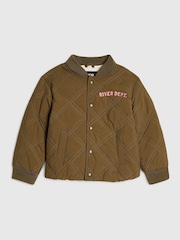 River Island dygsniuota bomber striukė su gobtuvu - 3 paveikslėlis iš 5