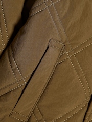 River Island dygsniuota bomber striukė su gobtuvu - 5 paveikslėlis iš 5