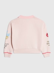 River Island Pink Love Icon Cardigan - Image 2 of 4