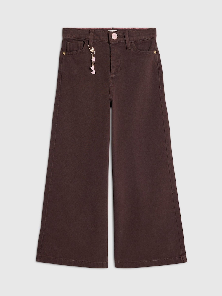 River Island Brown Straight Leg Jeans - Image 1 of 4 River Island Brown Straight Leg Jeans - Image 1 of 4