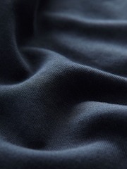 Navy Smart Pleated Front Joggers (3-16yrs) - Image 4 of 4