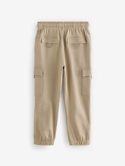 Mink Brown Regular Fit Cargo Cotton-Rich Joggers (3-16yrs) - Image 2 of 4