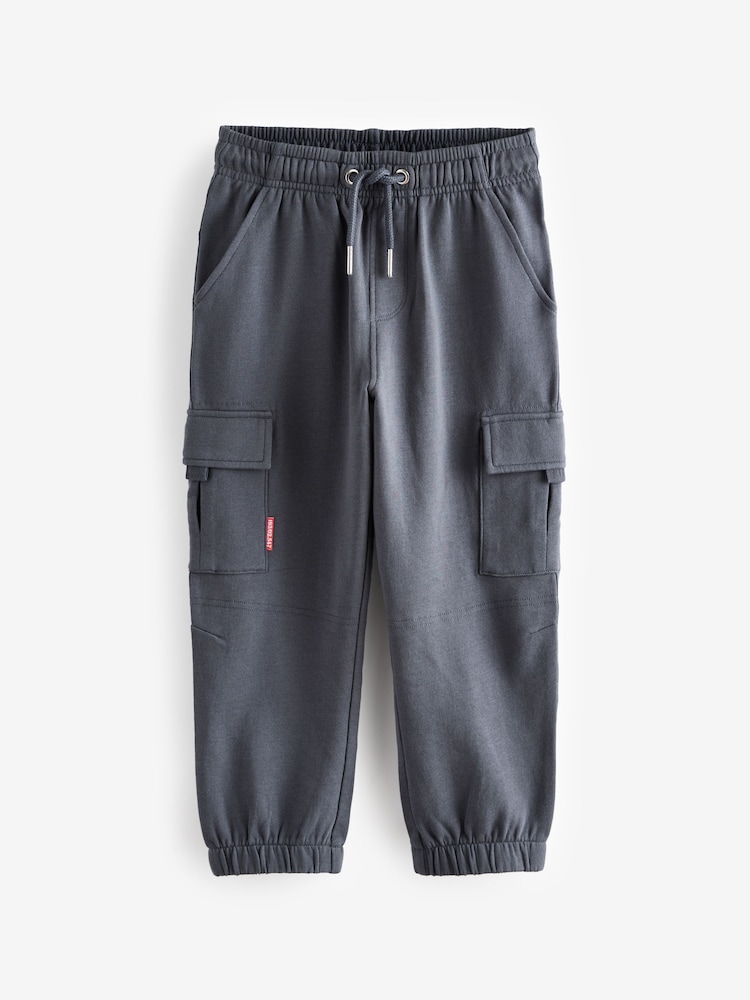 Petrol 100% Cotton Cargo Pocket Joggers (3-16yrs) - Image 1 of 4