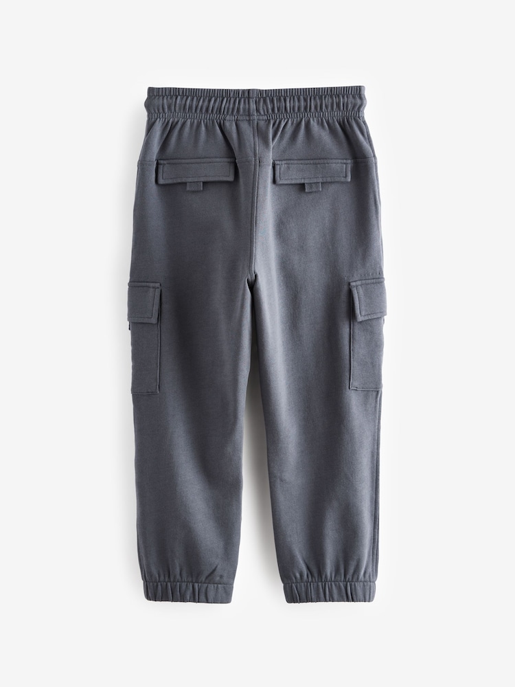 Petrol 100% Cotton Cargo Pocket Joggers (3-16yrs) - Image 2 of 4