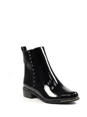 Lunar Violette Block Heel Ankle Boots - Image 2 of 8