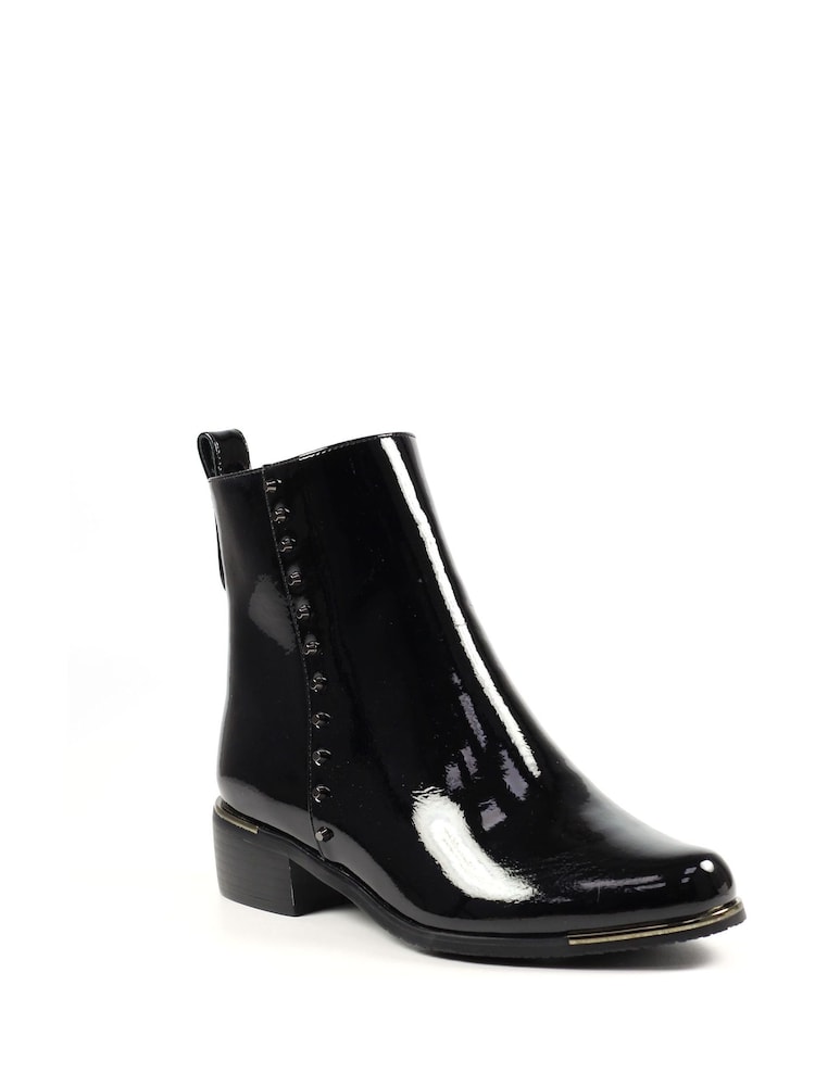 Lunar Violette Block Heel Ankle Boots - Image 2 of 8