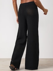 Gym King Black Crochet Trousers - Image 2 of 4