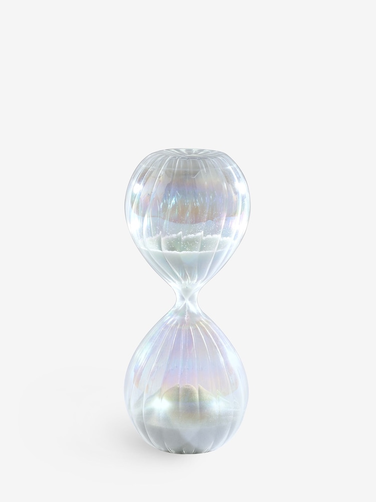 Clear Glass Sand Timer - Image 3 of 4