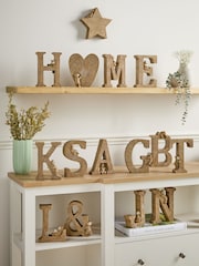 Natural Bertie the Bear Monogram Ornaments - Image 1 of 7