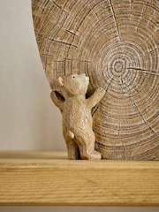 Natural Bertie the Bear Monogram Ornaments - Image 2 of 7