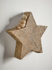 Natural Bertie the Bear Monogram Ornaments - Image 4 of 7